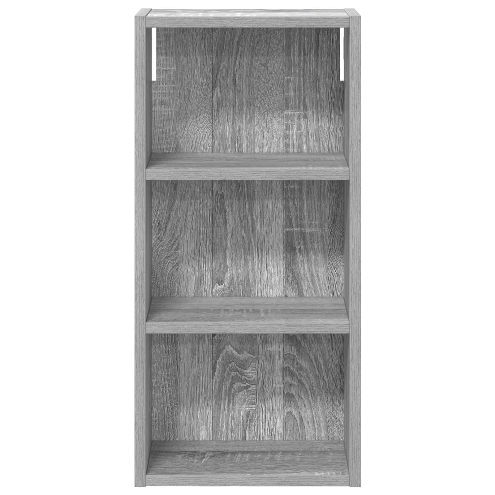 vidaXL Szafka ścienna łazienkowa Szary Sonoma 30 x 16 x 62,5 cm