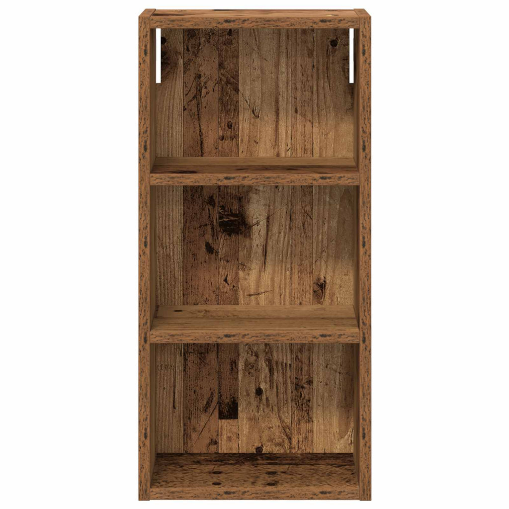 vidaXL Szafka ścienna łazienkowa Stare drewno 30 x 16 x 62,5 cm