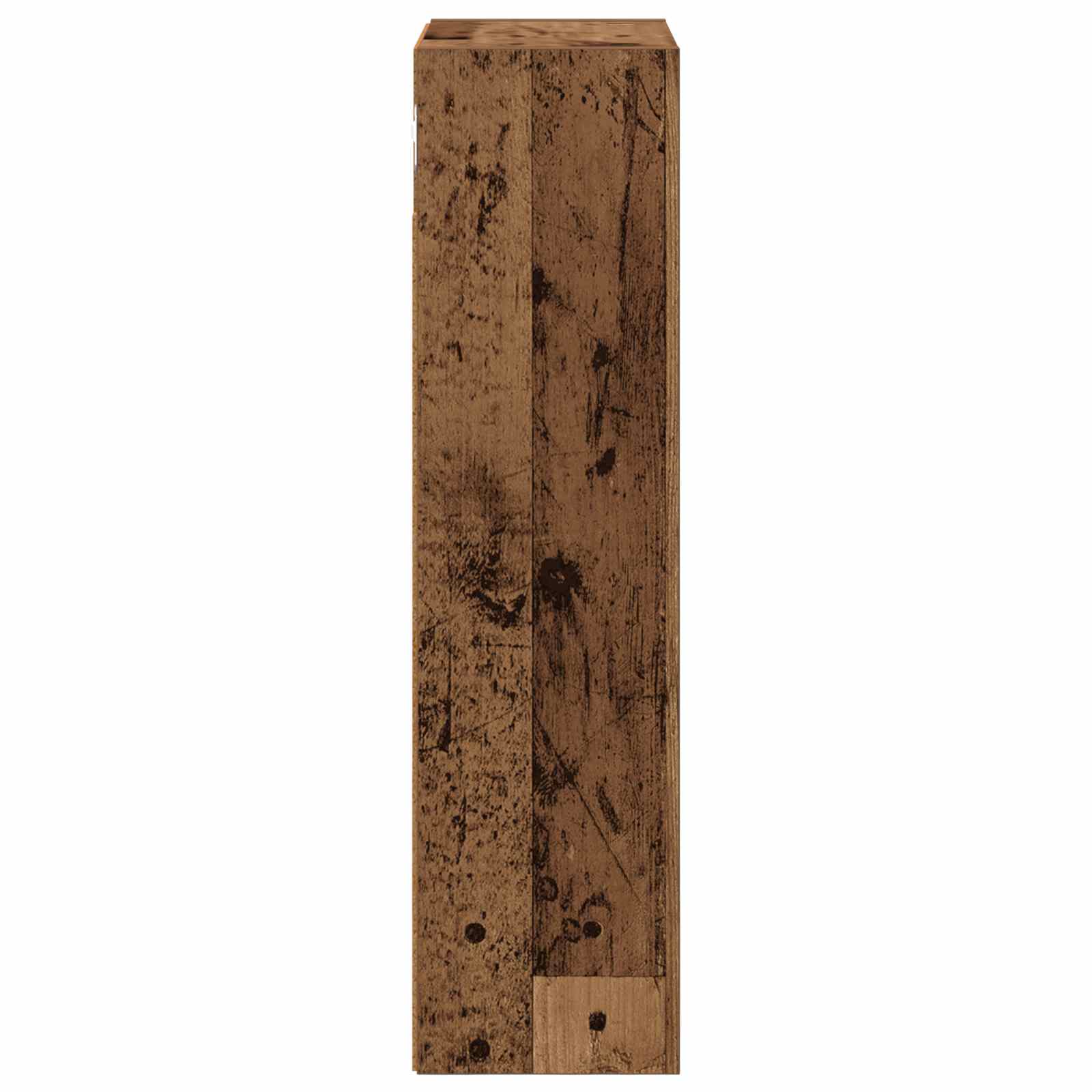 vidaXL Szafka ścienna łazienkowa Stare drewno 30 x 16 x 62,5 cm