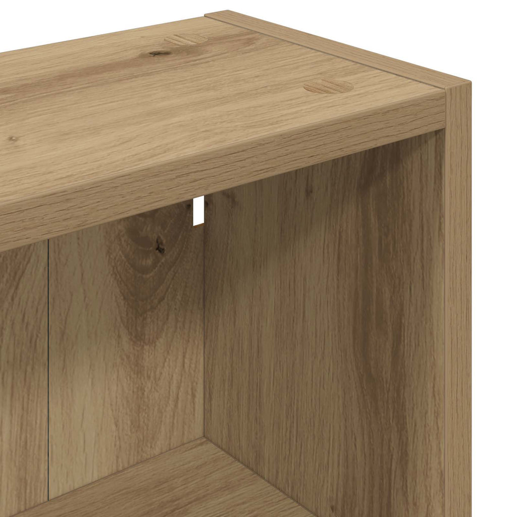 vidaXL Szafka ścienna łazienkowa Dąb rzemieślniczy 30 x 16 x 62,5 cm