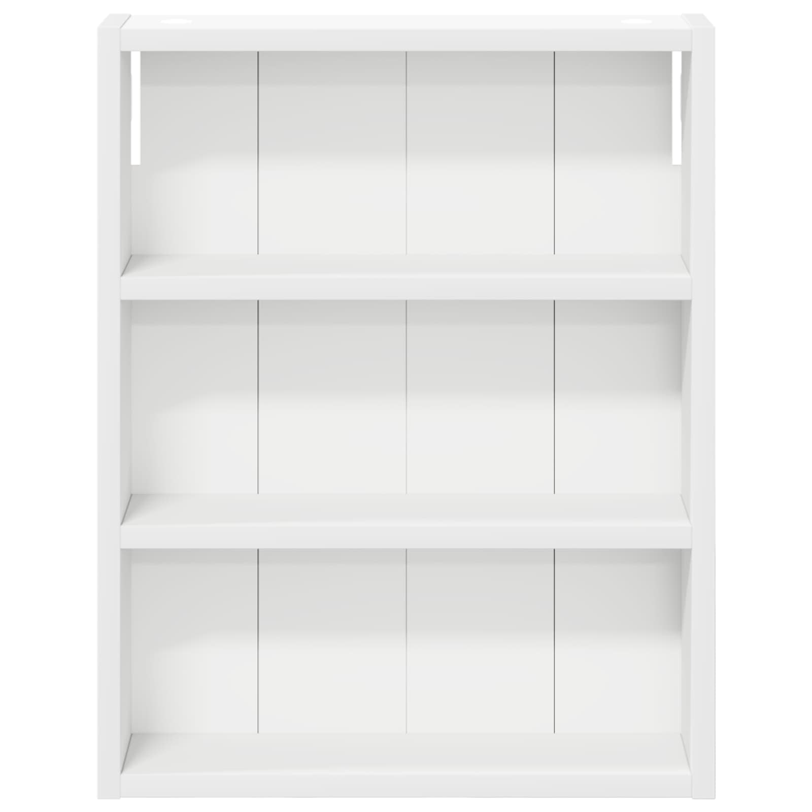 vidaXL Szafka ścienna łazienkowa z półką Biały 40 x 10 x 50 cm
