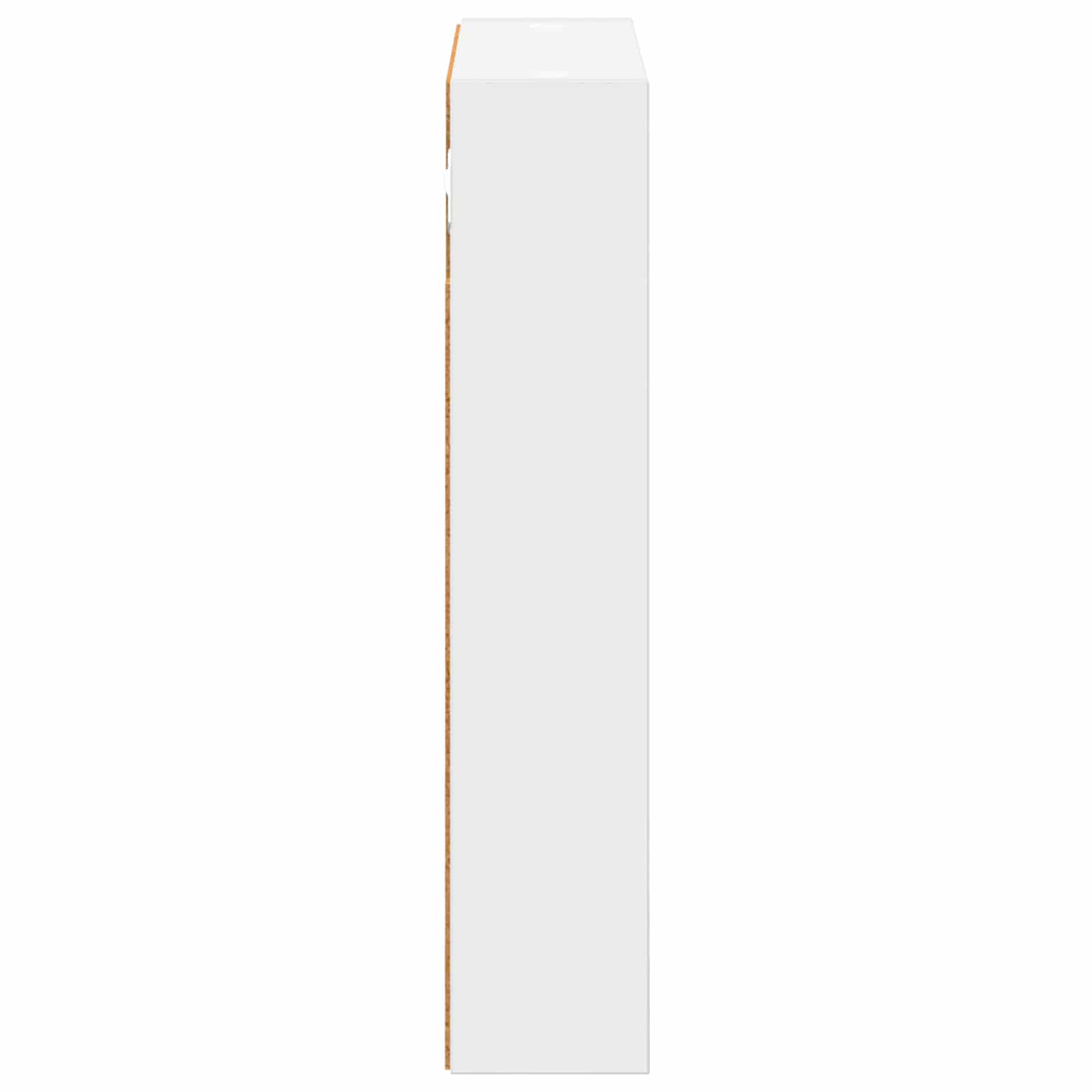 vidaXL Szafka ścienna łazienkowa z półką Biały 40 x 10 x 50 cm