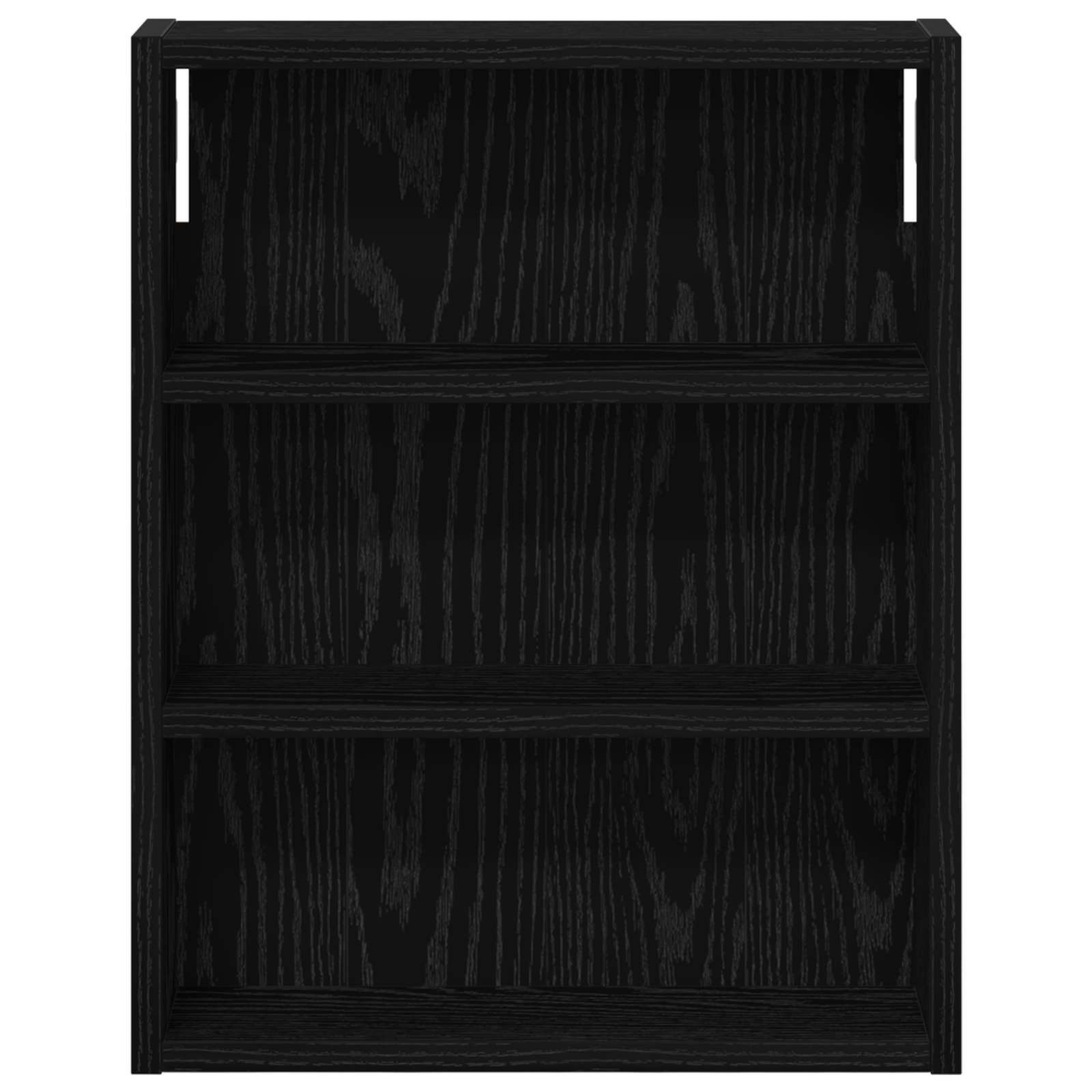 vidaXL Szafka ścienna łazienkowa z półką Czarny Dąb 40 x 10 x 50 cm
