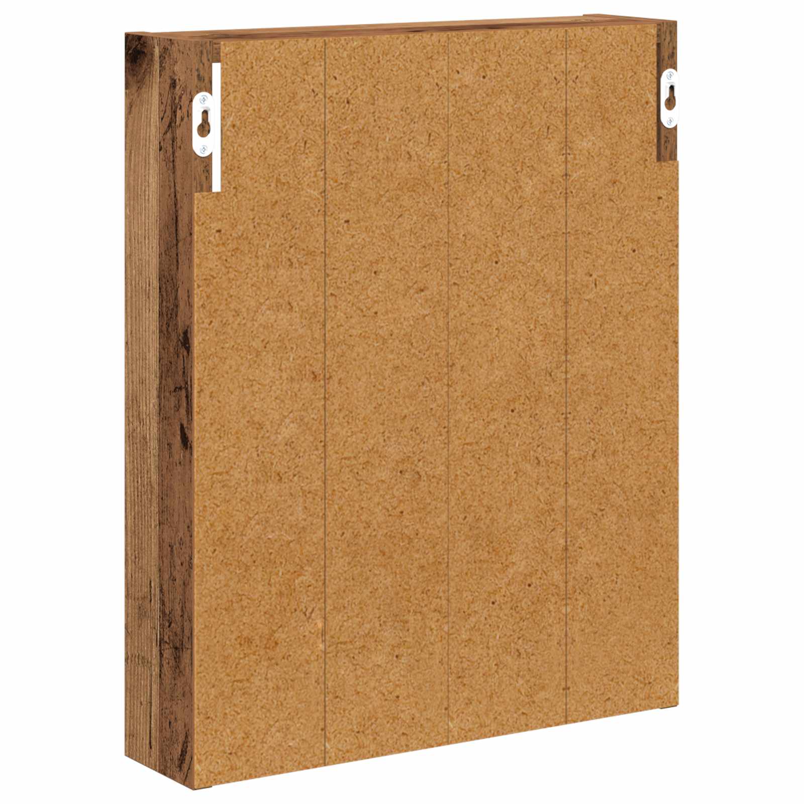 vidaXL Szafka ścienna łazienkowa z półką Stare drewno 40 x 10 x 50 cm