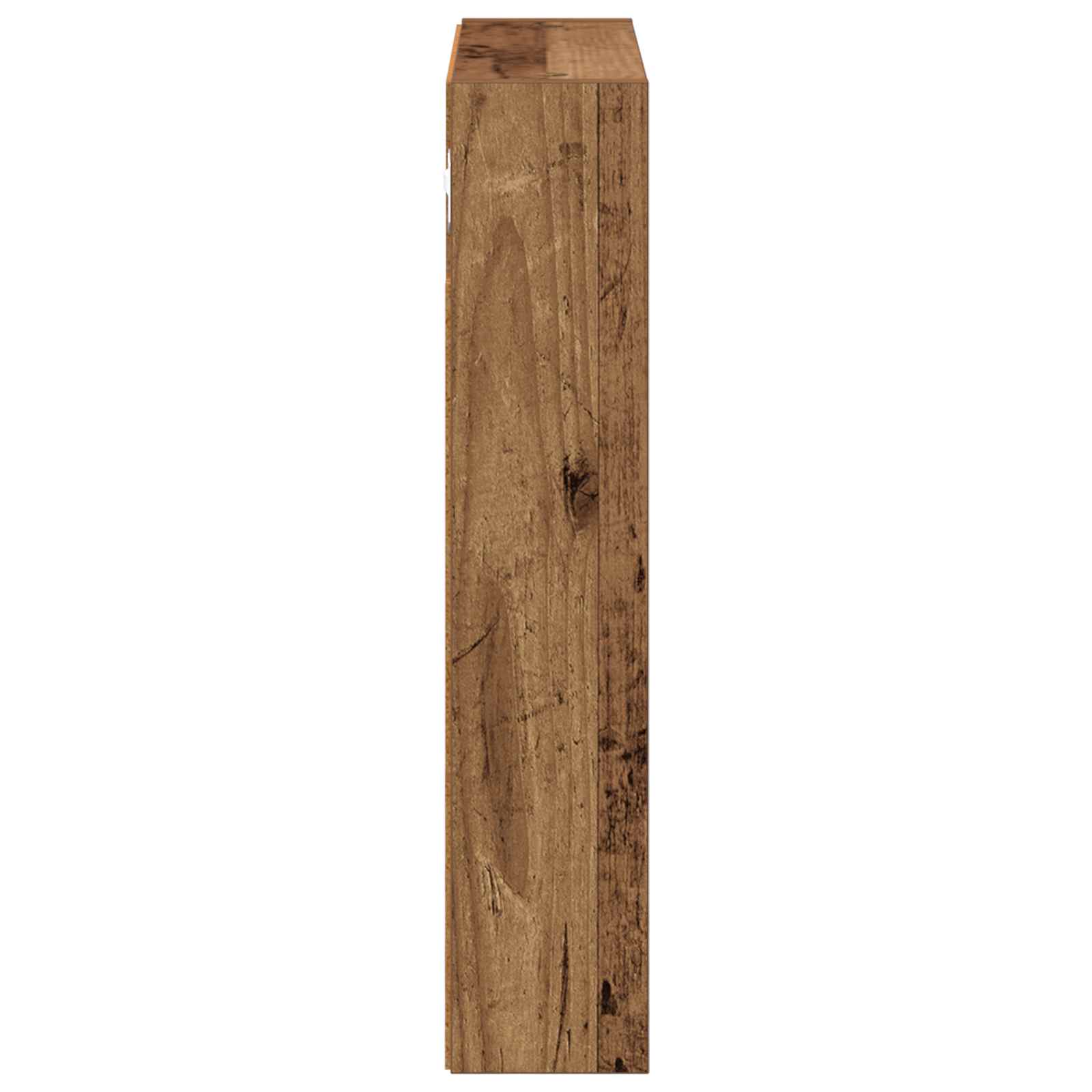 vidaXL Szafka ścienna łazienkowa z półką Stare drewno 40 x 10 x 50 cm