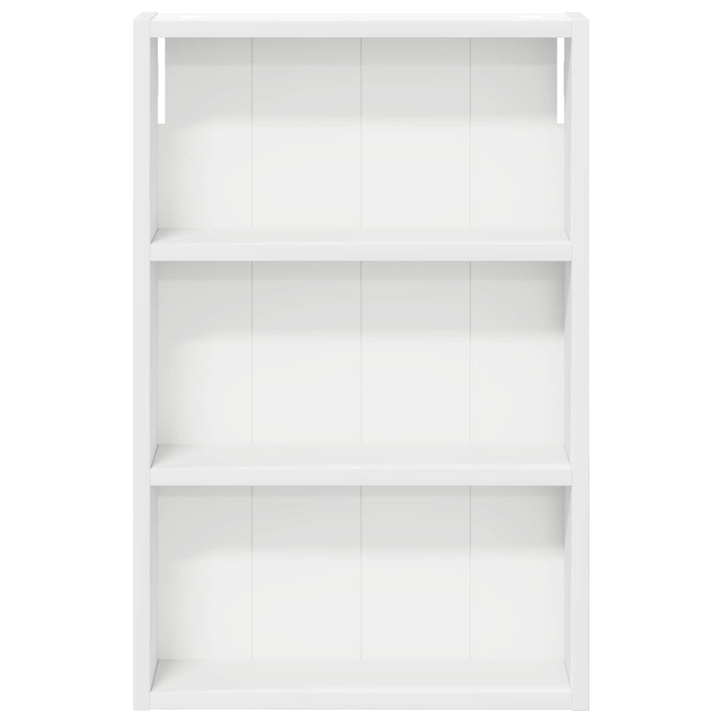 vidaXL Szafka ścienna łazienkowa z półką Biały 40 x 10 x 60,5 cm