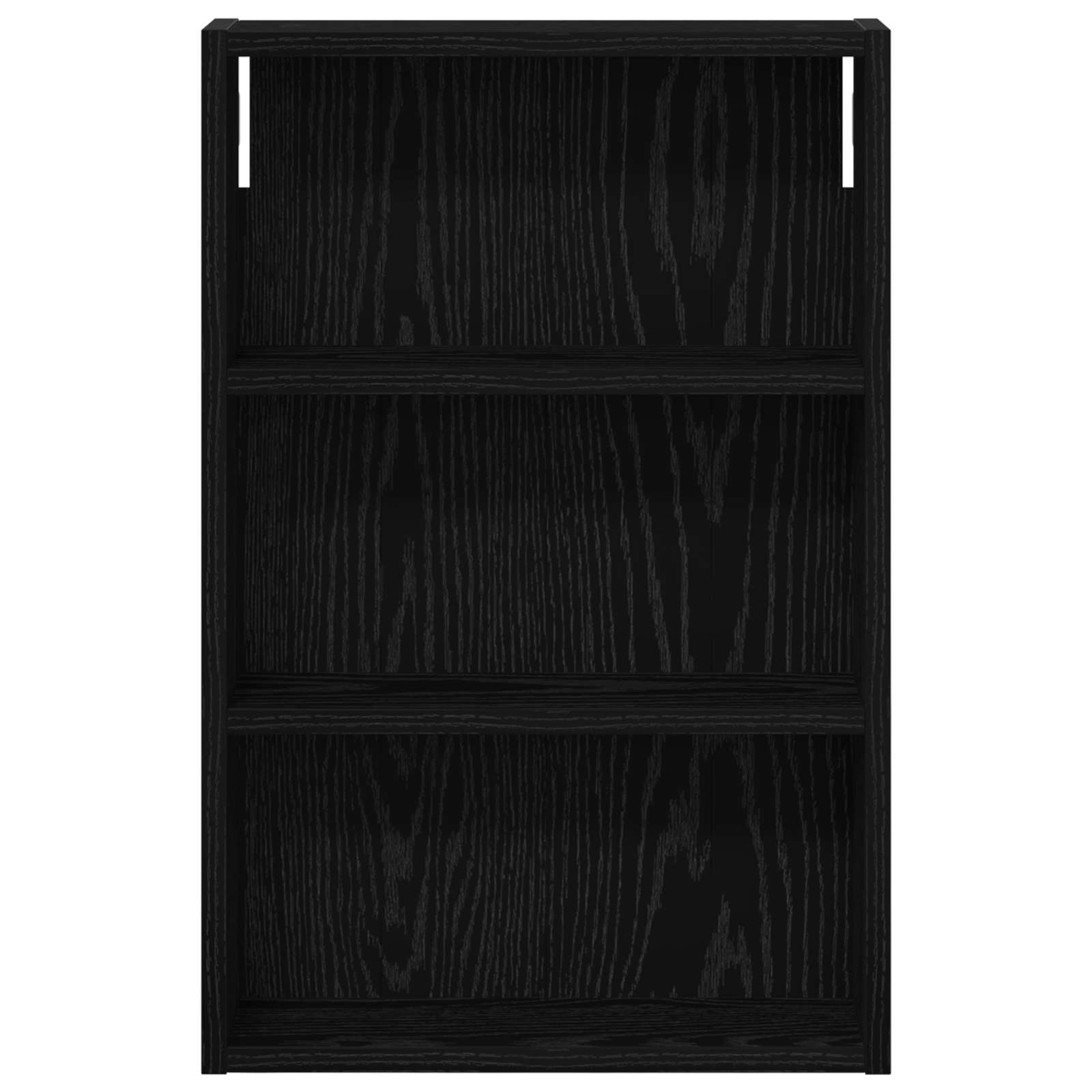 vidaXL Szafka ścienna łazienkowa z półką Czarny Dąb 40 x 10 x 60,5 cm