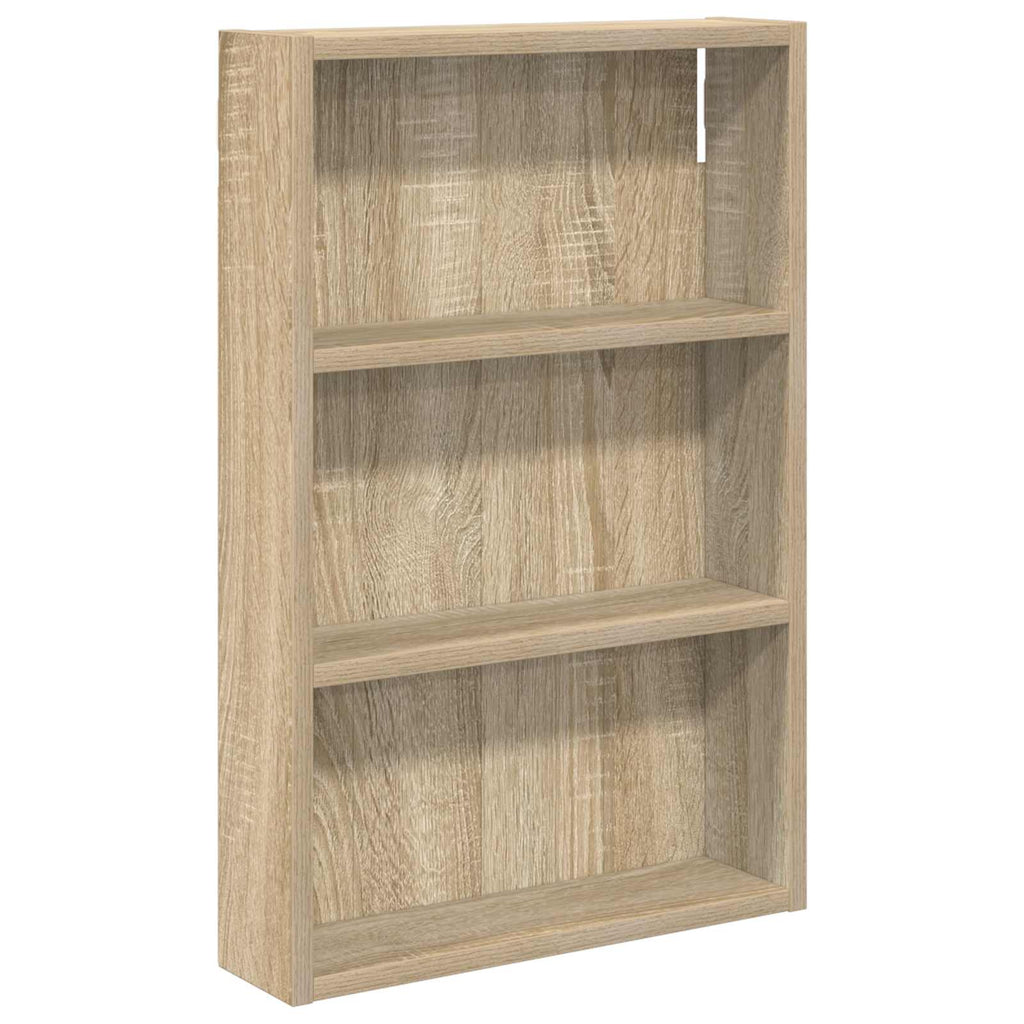 vidaXL Szafka ścienna łazienkowa z półką Dąb Sonoma 40 x 10 x 60,5 cm