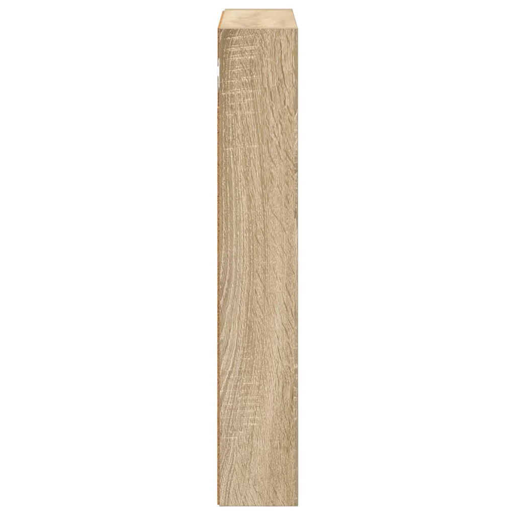 vidaXL Szafka ścienna łazienkowa z półką Dąb Sonoma 40 x 10 x 60,5 cm