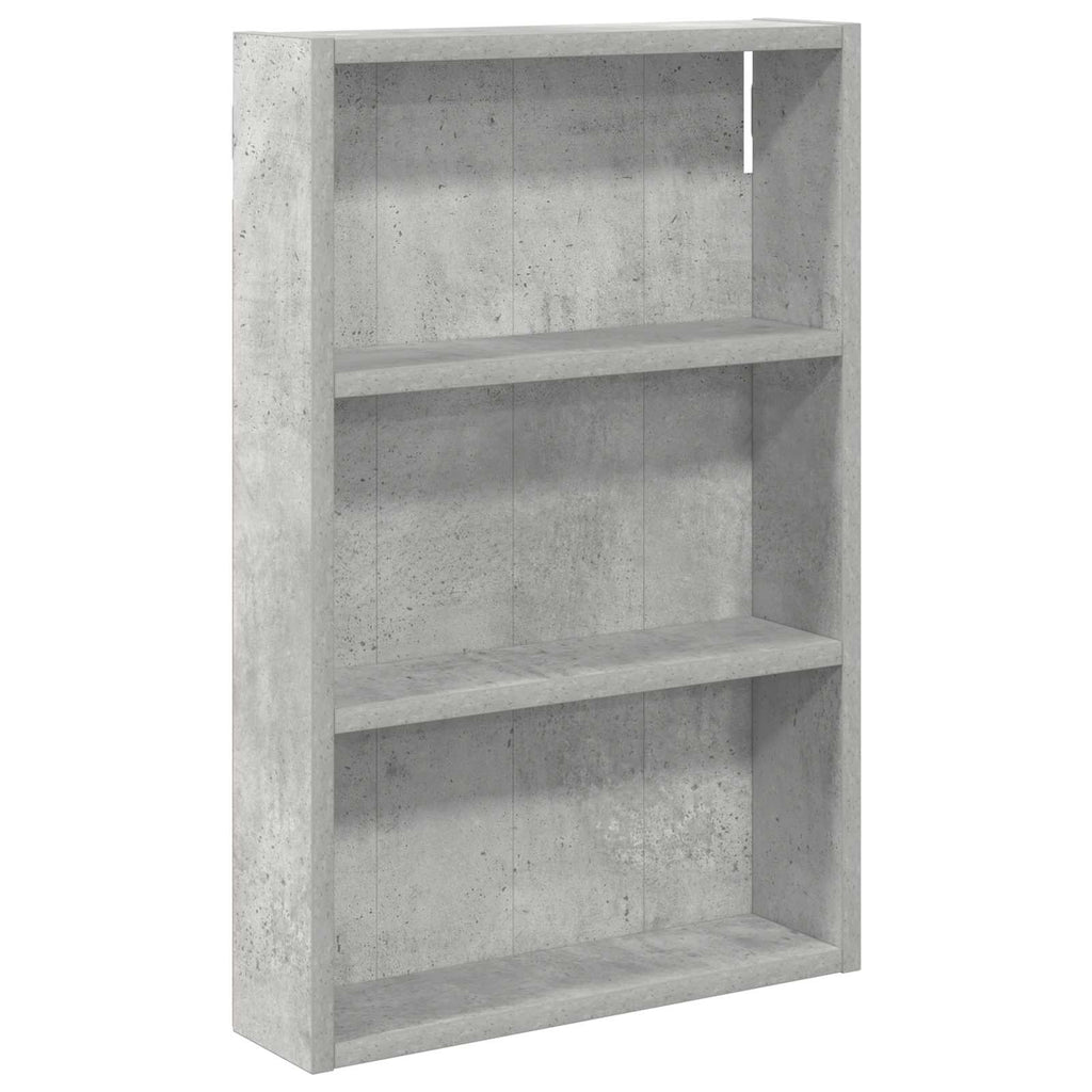 vidaXL Szafka ścienna łazienkowa Betonowy Szary 40 x 10 x 60,5 cm