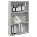 vidaXL Szafka ścienna łazienkowa Betonowy Szary 40 x 10 x 60,5 cm