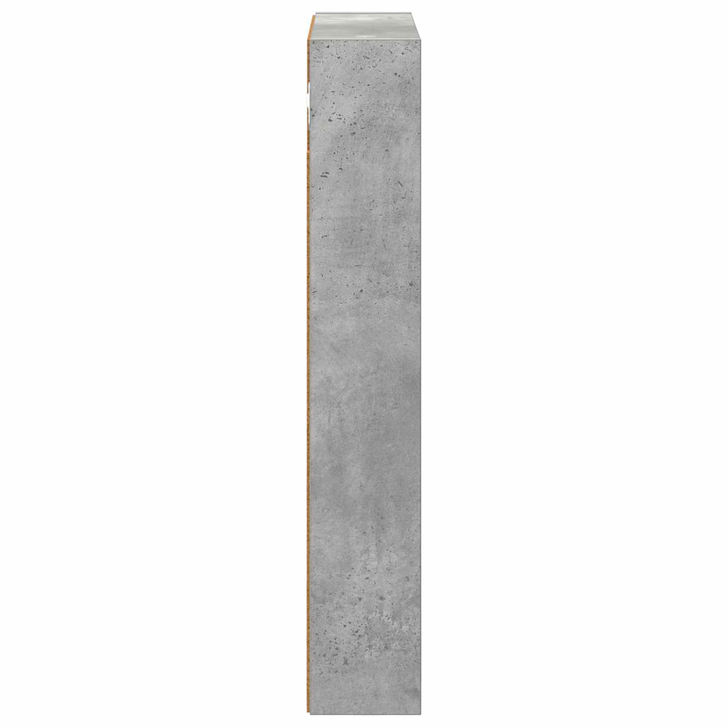 vidaXL Szafka ścienna łazienkowa Betonowy Szary 40 x 10 x 60,5 cm