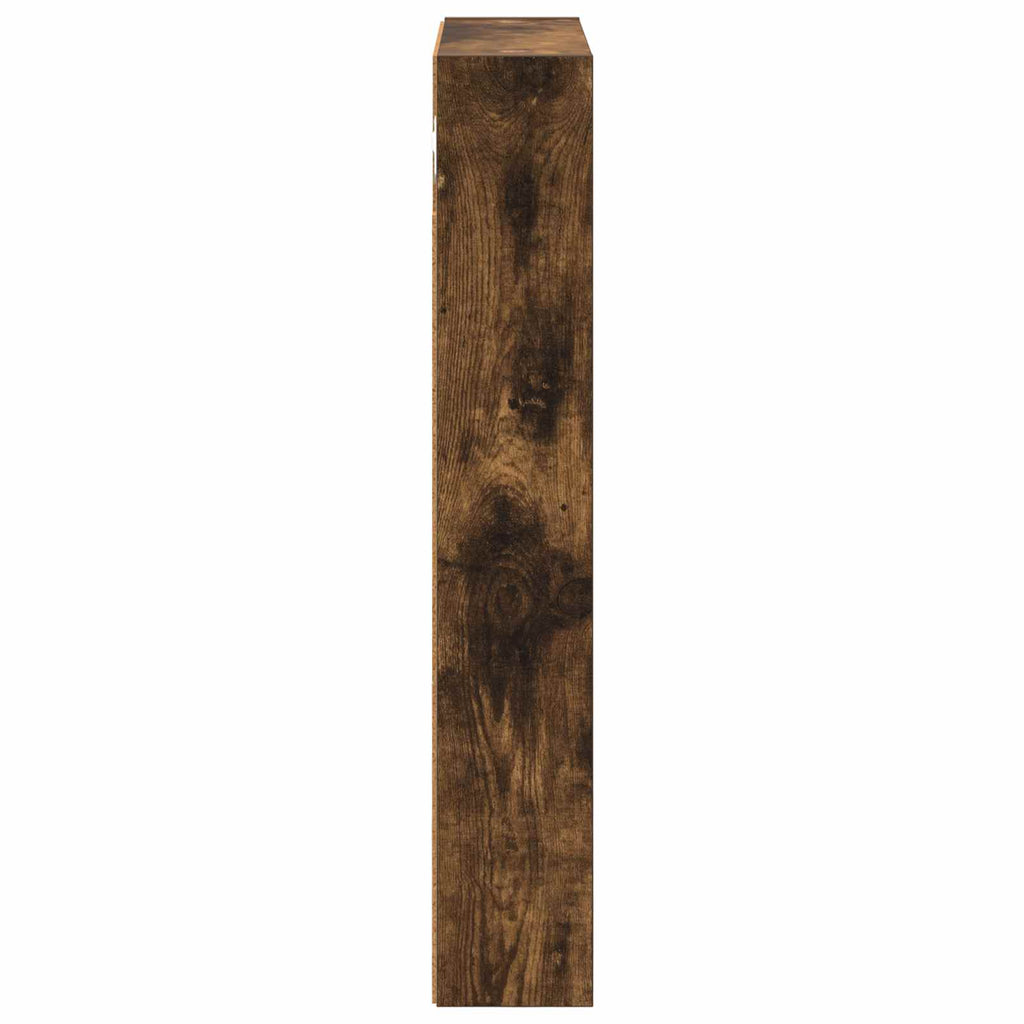 vidaXL Szafka ścienna łazienkowa z półką Dąb Wędzony 40 x 10 x 60,5 cm