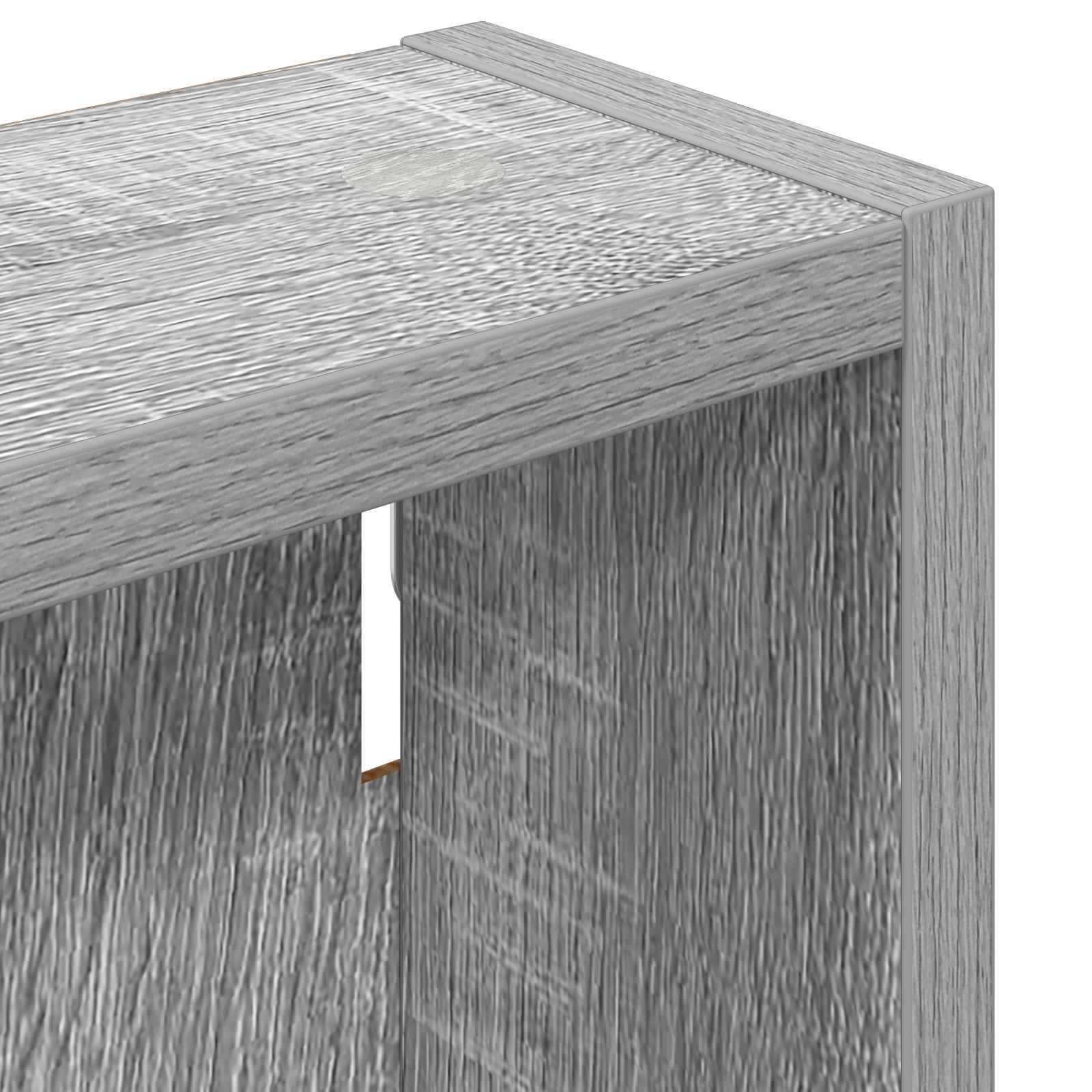 vidaXL Szafka ścienna łazienkowa Szary Sonoma 40 x 10 x 60,5 cm