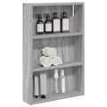vidaXL Szafka ścienna łazienkowa Szary Sonoma 40 x 10 x 60,5 cm