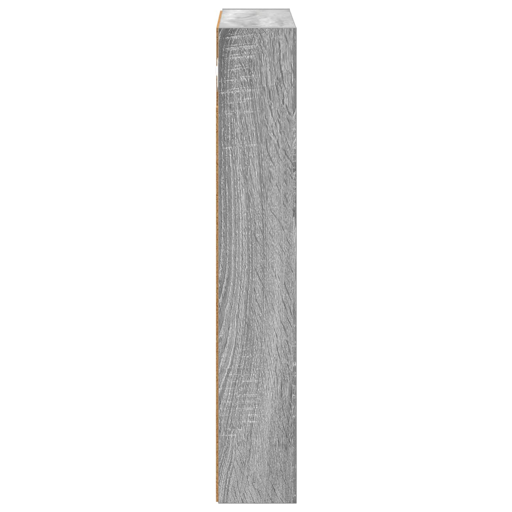 vidaXL Szafka ścienna łazienkowa Szary Sonoma 40 x 10 x 60,5 cm