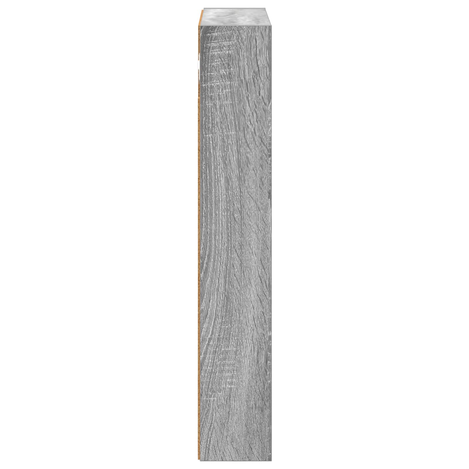 vidaXL Szafka ścienna łazienkowa Szary Sonoma 40 x 10 x 60,5 cm