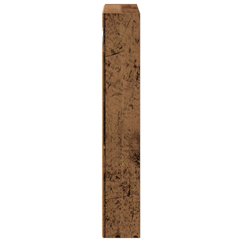vidaXL Szafka ścienna łazienkowa Stare drewno 40 x 10 x 60,5 cm