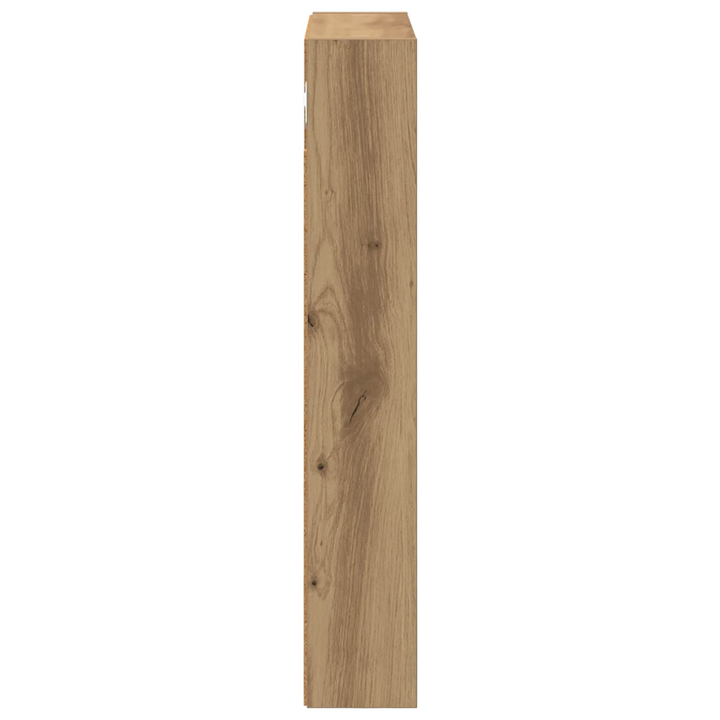 vidaXL Szafka ścienna łazienkowa Dąb rzemieślniczy 40 x 10 x 60,5 cm
