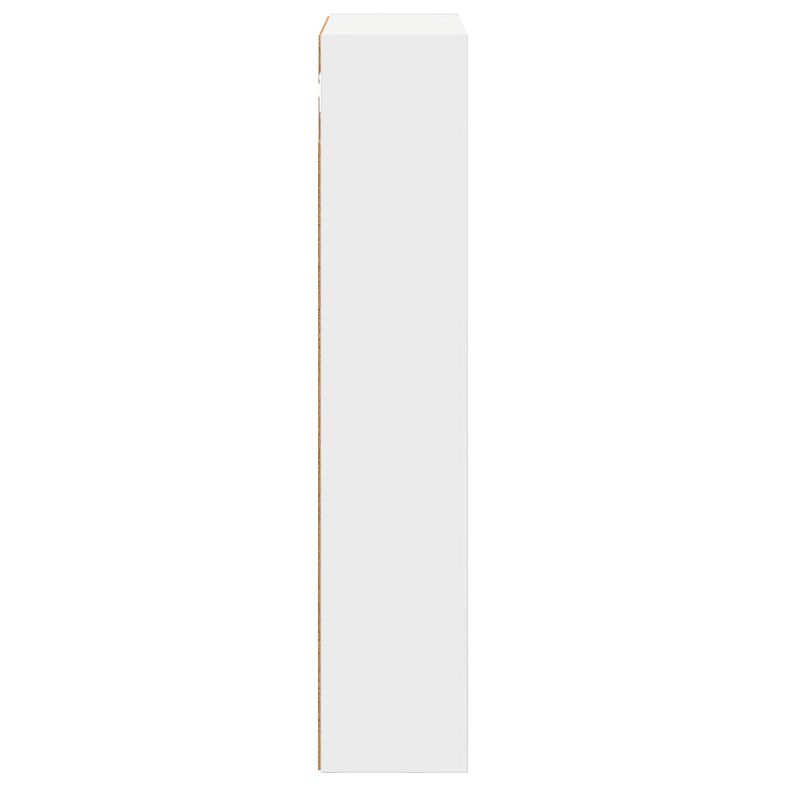 vidaXL Szafka ścienna łazienkowa z półką Biały 40 x 14 x 70 cm