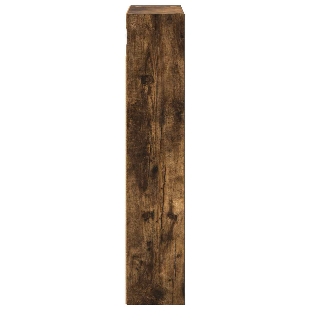 vidaXL Szafka ścienna łazienkowa z półką Dąb Wędzony 40 x 14 x 70 cm