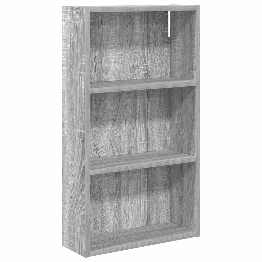 vidaXL Szafka ścienna łazienkowa z półką Szary Sonoma 40 x 14 x 70 cm