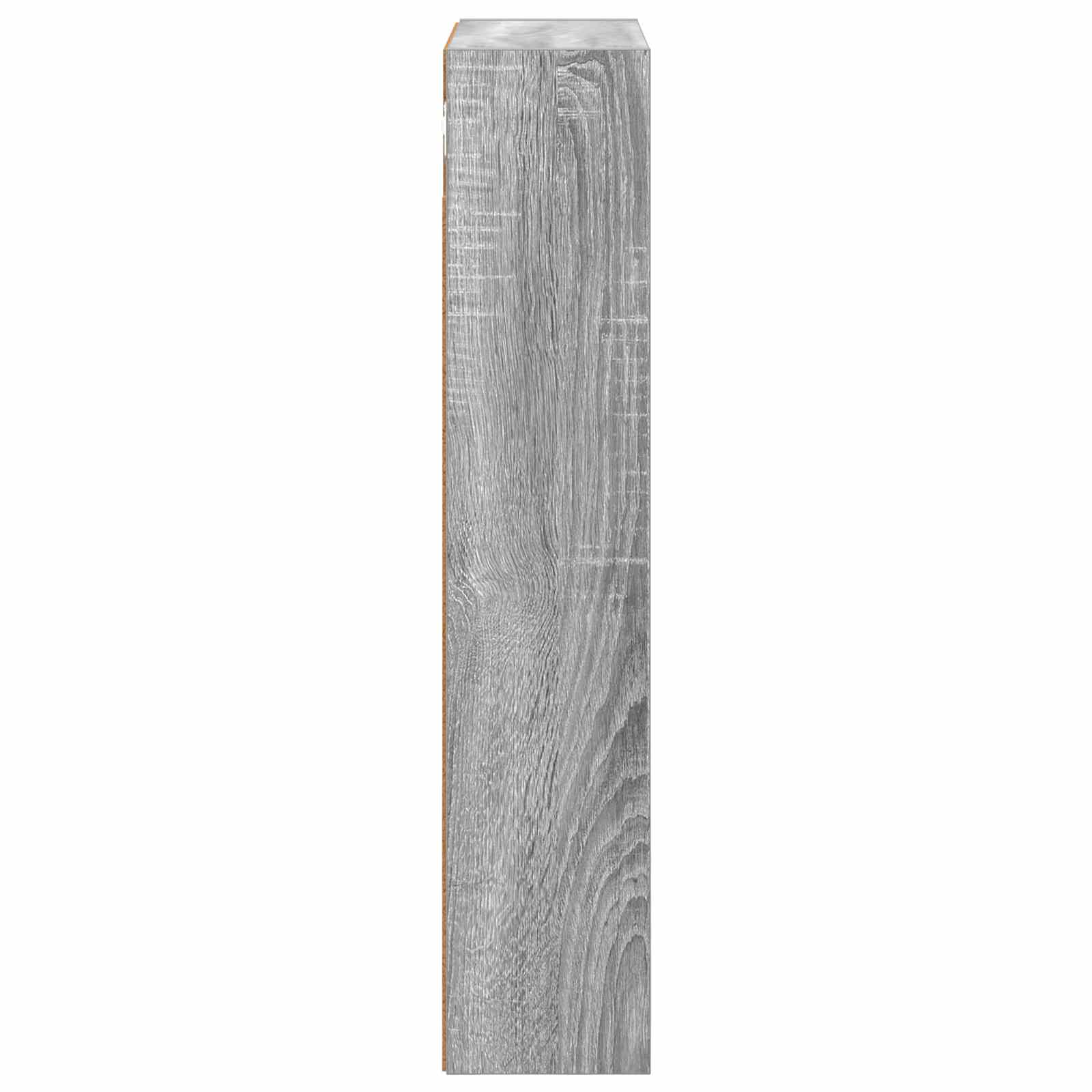 vidaXL Szafka ścienna łazienkowa z półką Szary Sonoma 40 x 14 x 70 cm