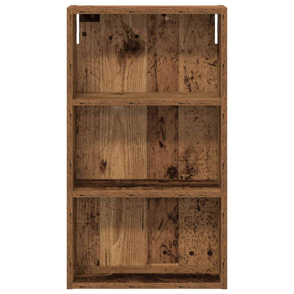 vidaXL Szafka ścienna łazienkowa z półką Stare drewno 40 x 14 x 70 cm