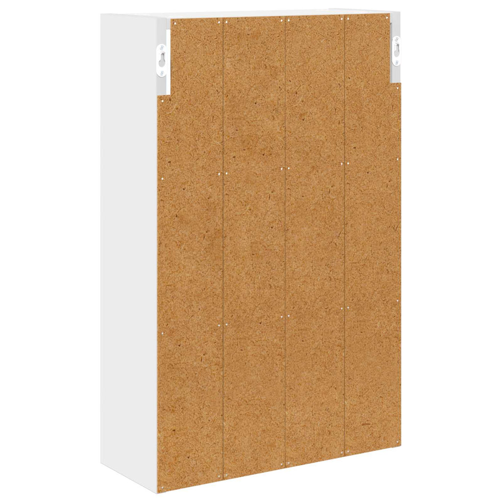 vidaXL Szafka ścienna łazienkowa Biały 40 x 16 x 62,5 cm