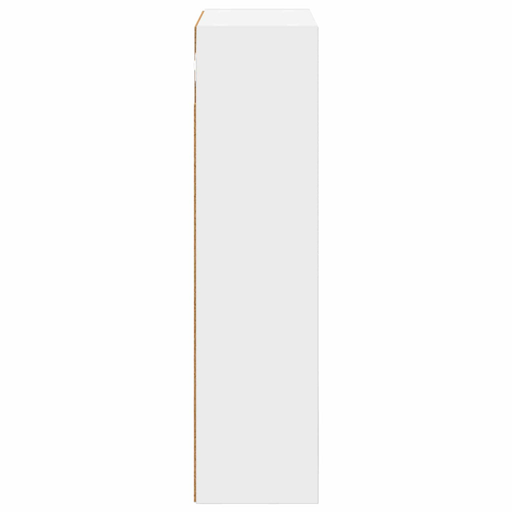 vidaXL Szafka ścienna łazienkowa z półką Biały 40 x 16 x 62,5 cm