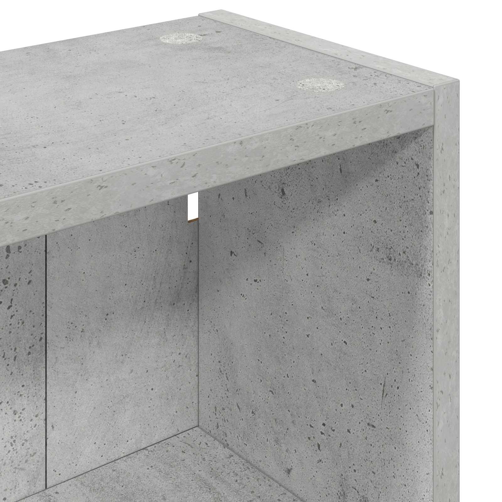 vidaXL Szafka ścienna łazienkowa Betonowy Szary 40 x 16 x 62,5 cm