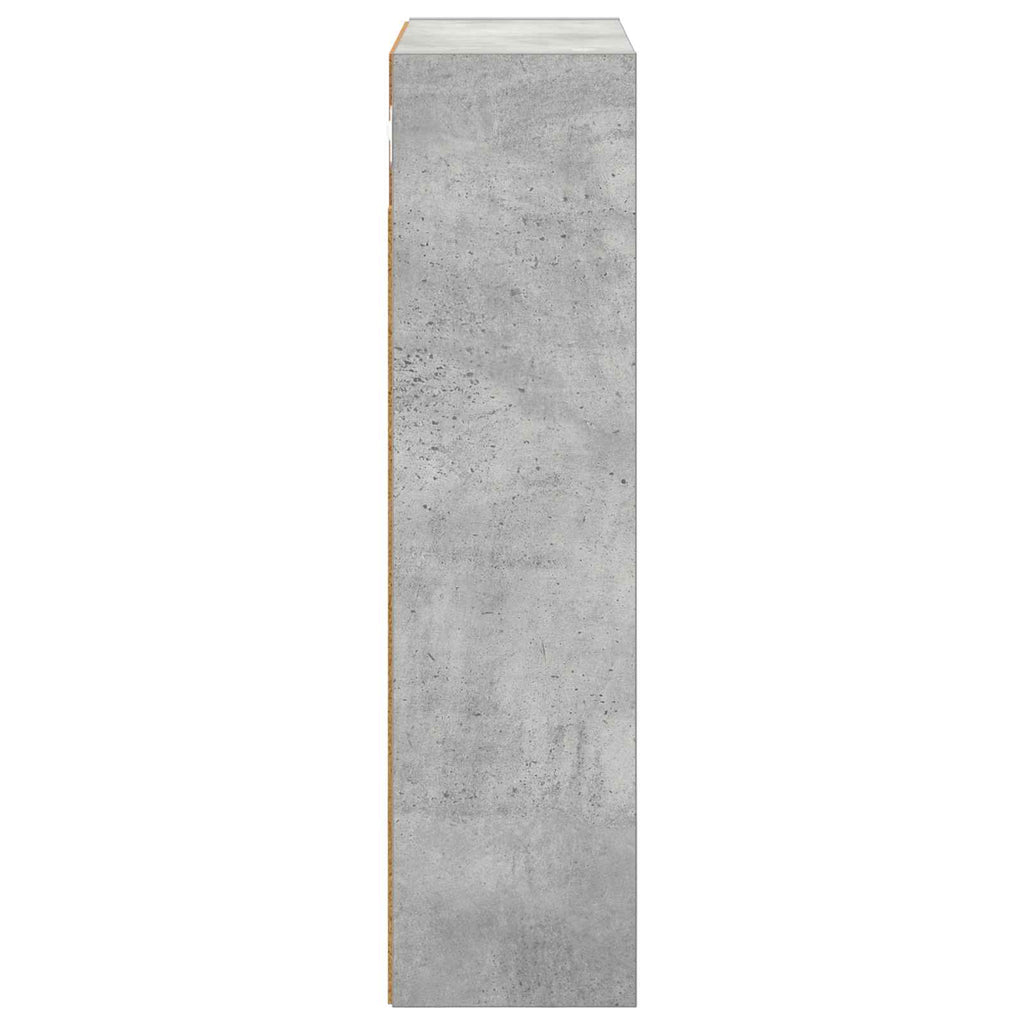 vidaXL Szafka ścienna łazienkowa Betonowy Szary 40 x 16 x 62,5 cm