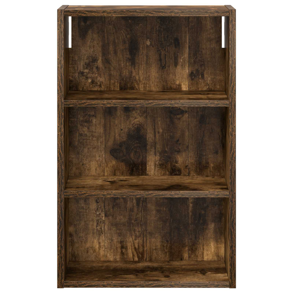 vidaXL Szafka ścienna łazienkowa z półką Dąb Wędzony 40 x 16 x 62,5 cm