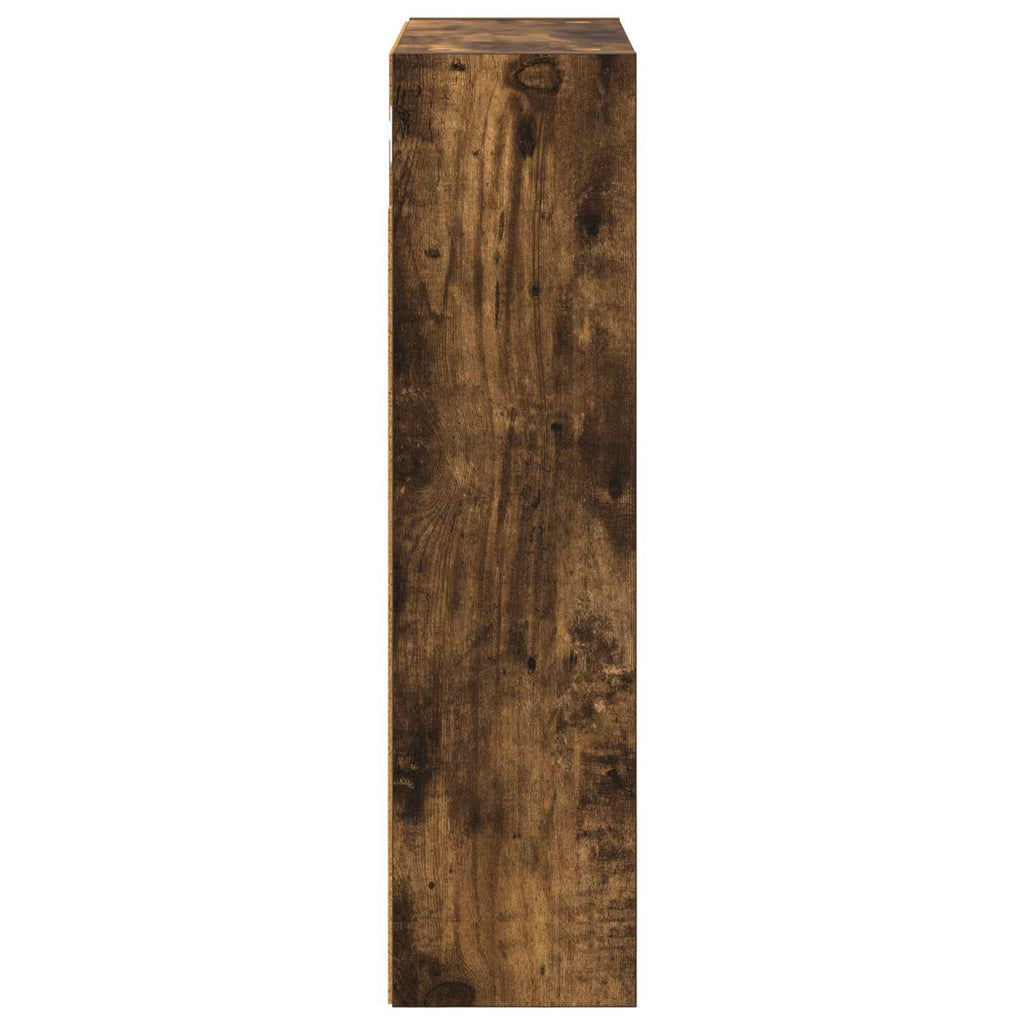 vidaXL Szafka ścienna łazienkowa z półką Dąb Wędzony 40 x 16 x 62,5 cm