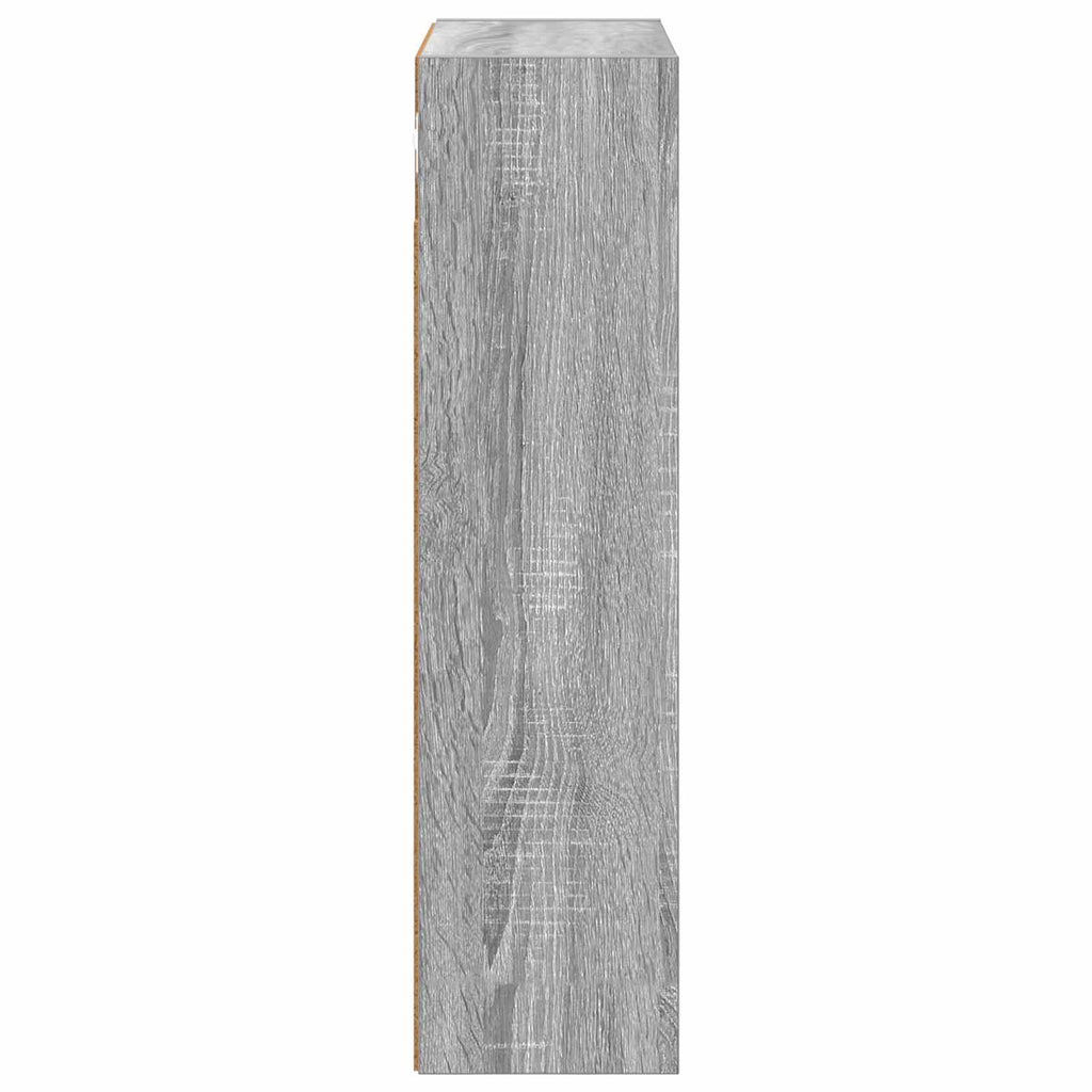 vidaXL Szafka ścienna łazienkowa Szary Sonoma 40 x 16 x 62,5 cm