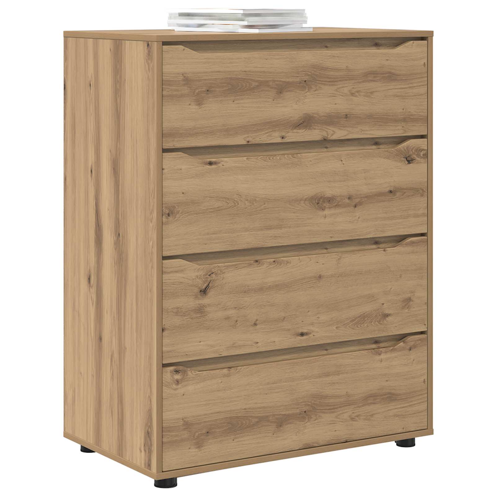 vidaXL Szafy do przechowywania 80 x 48 x 105 cm Drewno inżynieryjne
