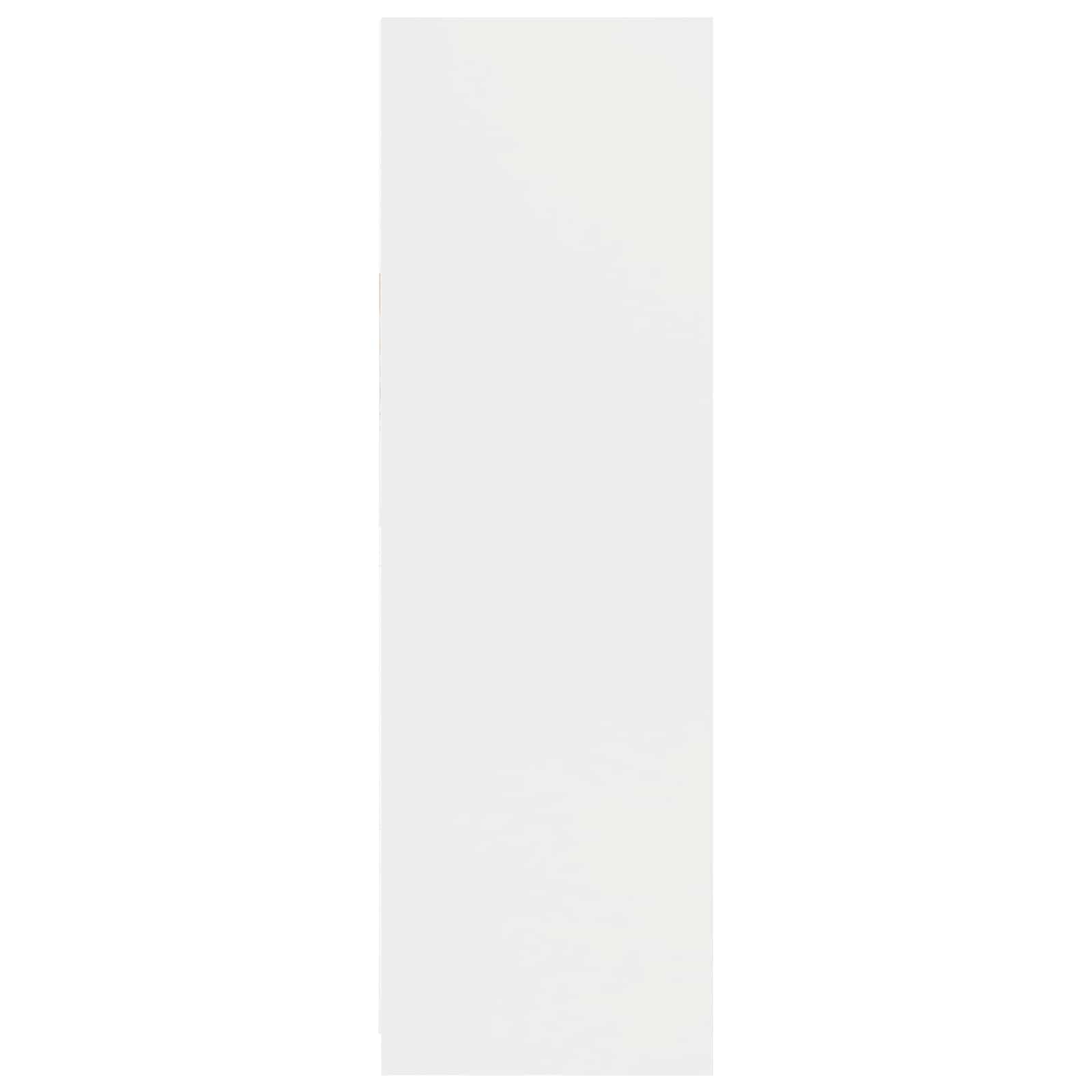 vidaXL Garderoba Biały 79,5 x 49 x 156 cm Drewno inżynieryjne