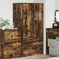 vidaXL Garderoba Dąb Wędzony 79,5 x 49 x 156 cm Drewno inżynieryjne