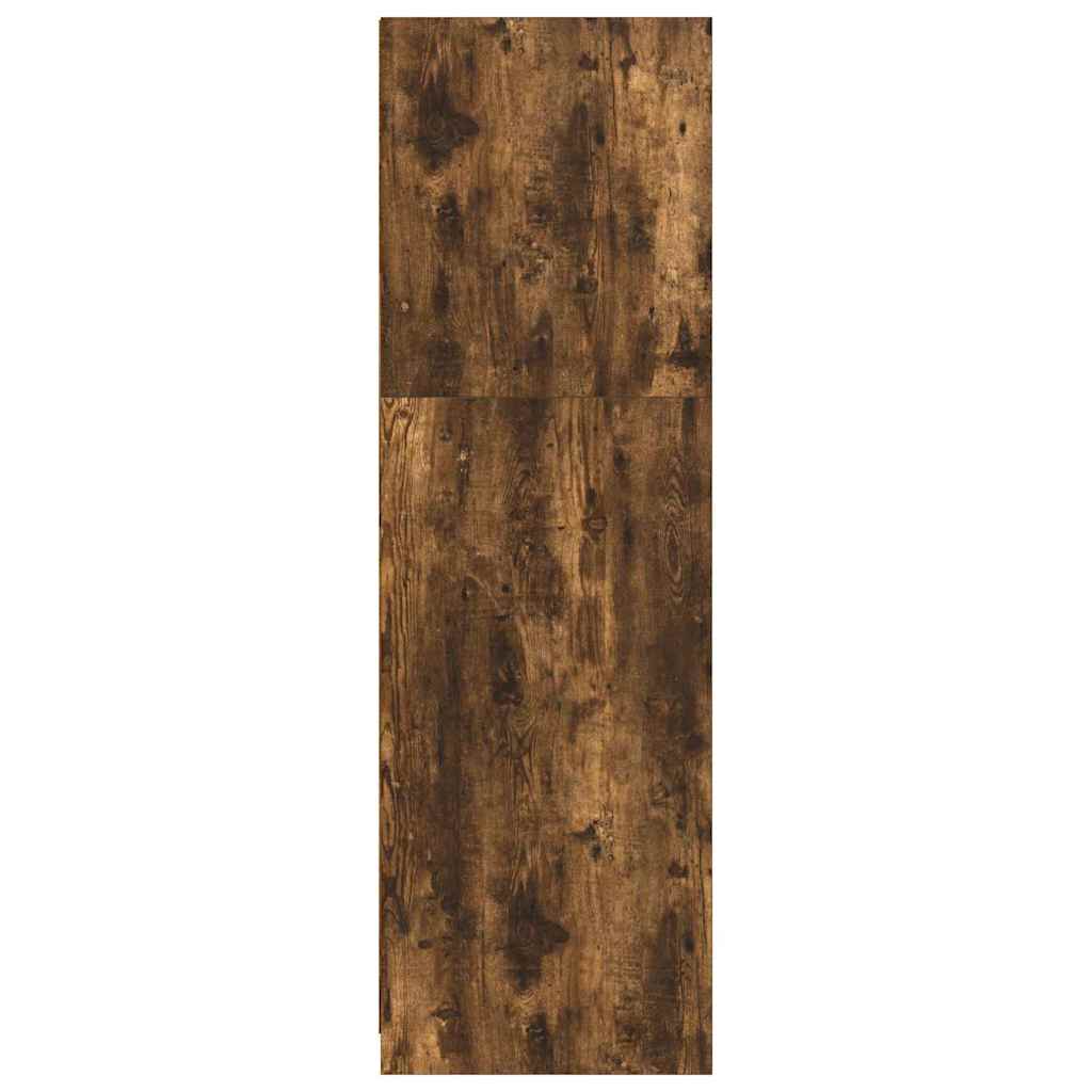 vidaXL Garderoba Dąb Wędzony 79,5 x 49 x 156 cm Drewno inżynieryjne