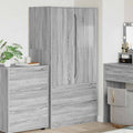 vidaXL Garderoba Szary Sonoma 79,5 x 49 x 156 cm Drewno inżynieryjne