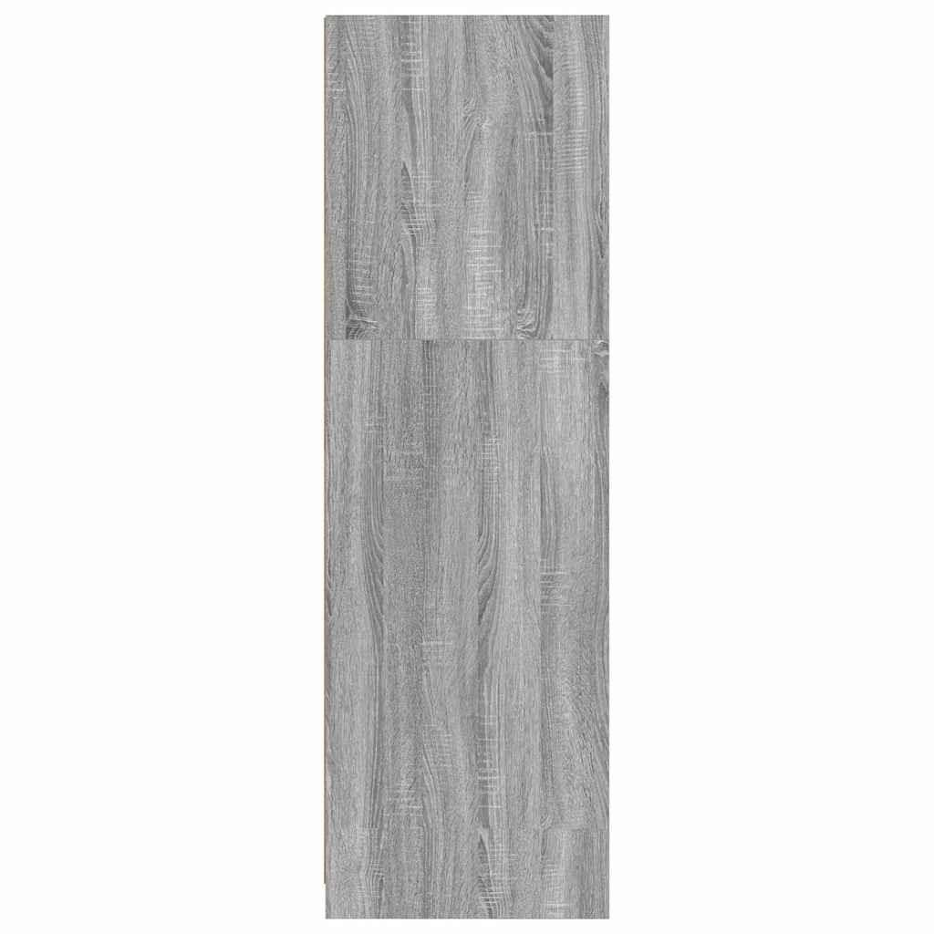 vidaXL Garderoba Szary Sonoma 79,5 x 49 x 156 cm Drewno inżynieryjne