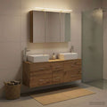 vidaXL Zestaw mebli łazienkowych 4 pcs Dąb artisan