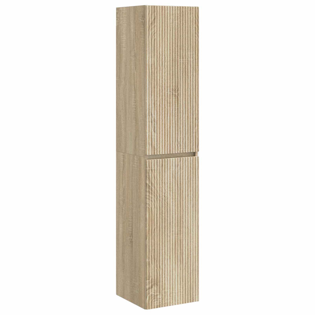 vidaXL Zestaw mebli łazienkowych 6 pcs dąb Sonoma