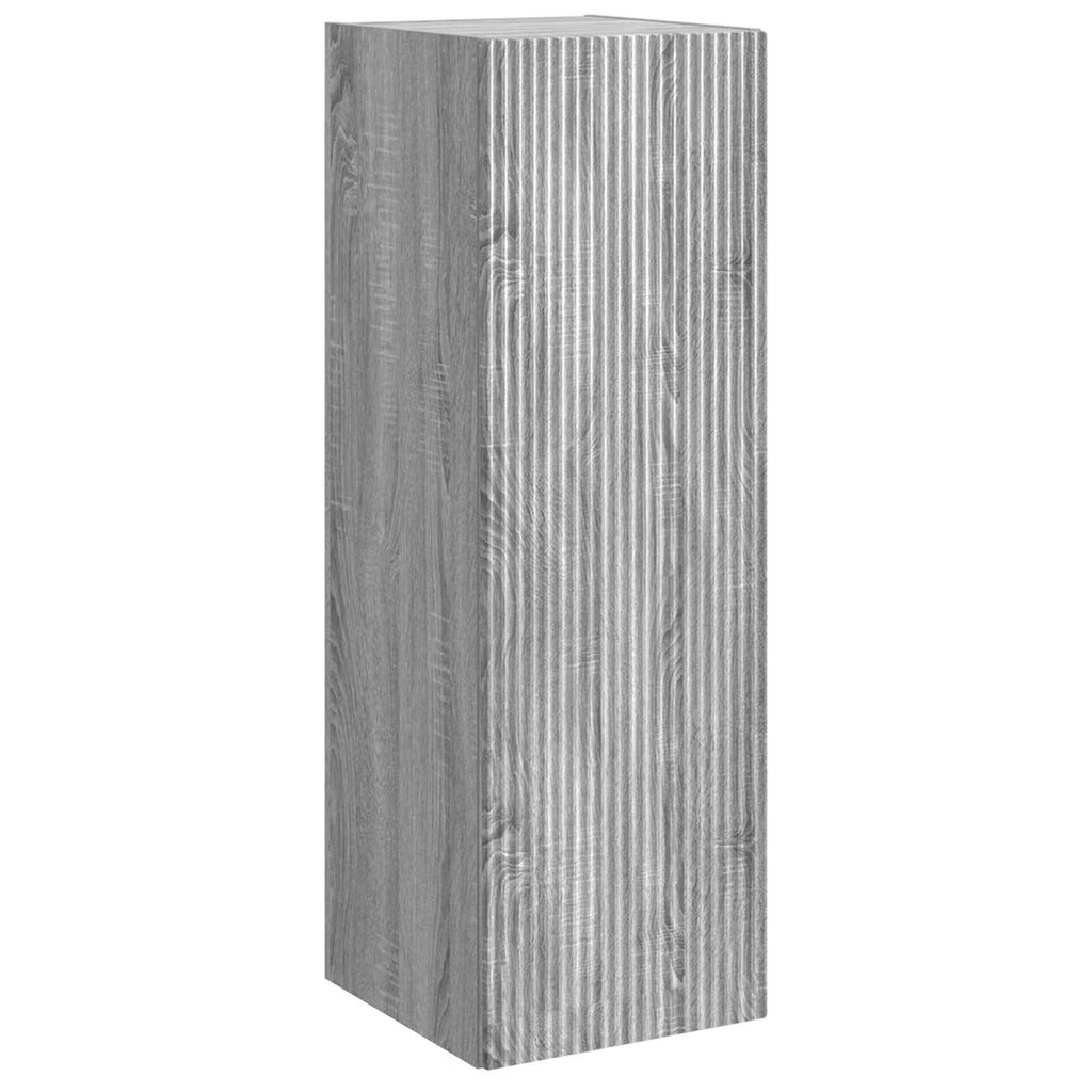vidaXL Zestaw mebli łazienkowych 5 pcs Szary Sonoma