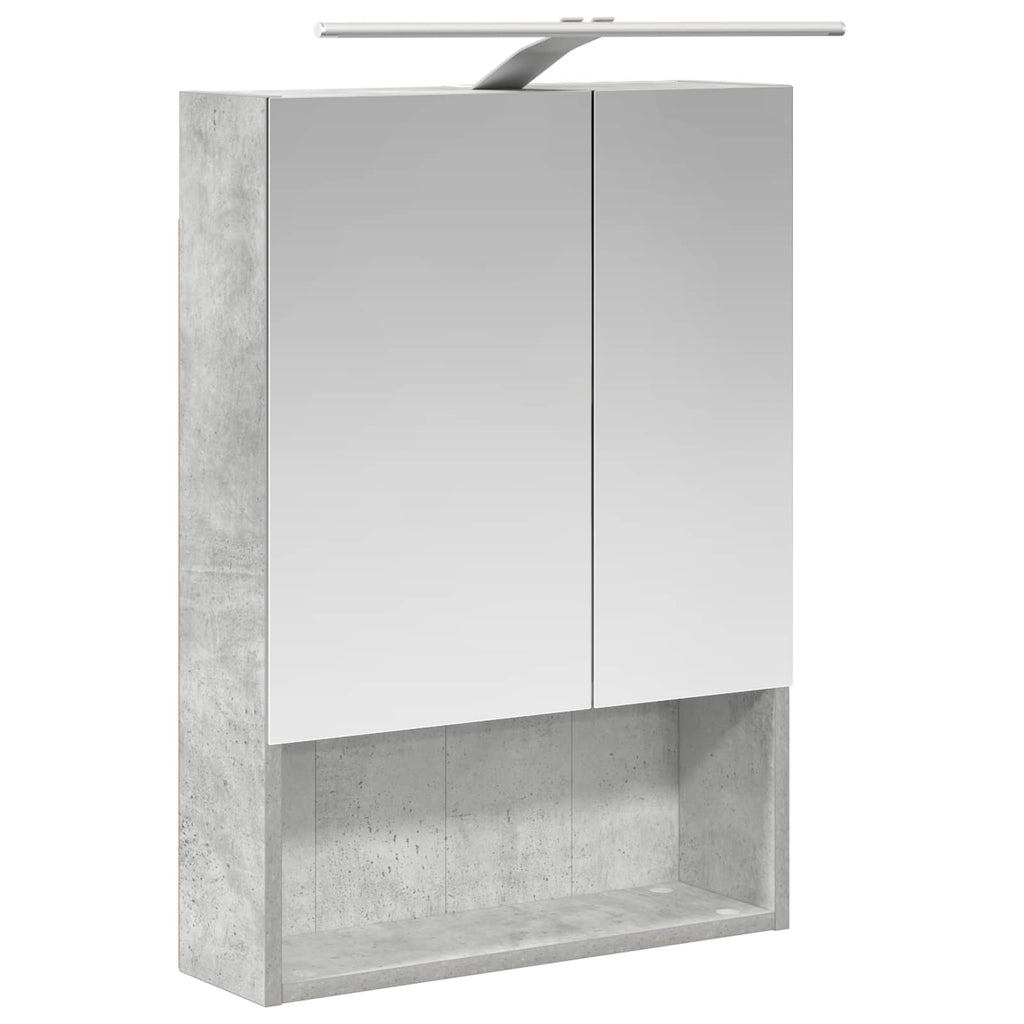 vidaXL Zestaw Szafek Łazienkowych 5 pcs Betonowy szary