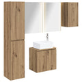 vidaXL Zestaw Szafek Łazienkowych 5 pcs Dąb artisan 53 x 15,5 x 70 cm