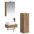 vidaXL Zestaw Szafek Łazienkowych 4 pcs Dąb artisan 50 x 14,5 x 70 cm