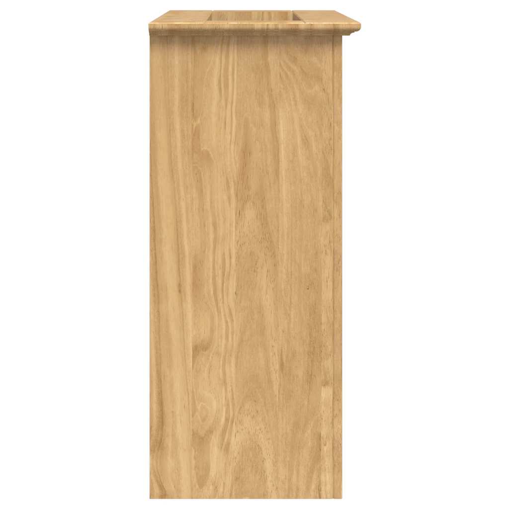 vidaXL Szafka Łazienkowa z drzwiami BODO Miodowy brąz 70 x 35 x 80 cm
