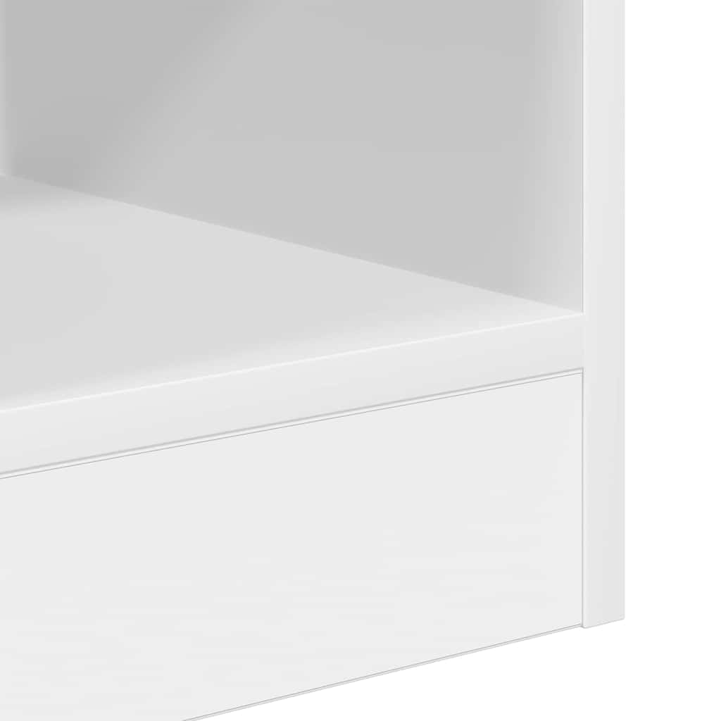 vidaXL Stolik końcowy Biały 30,5 x 30 x 45 cm Materiał drewnopochodny