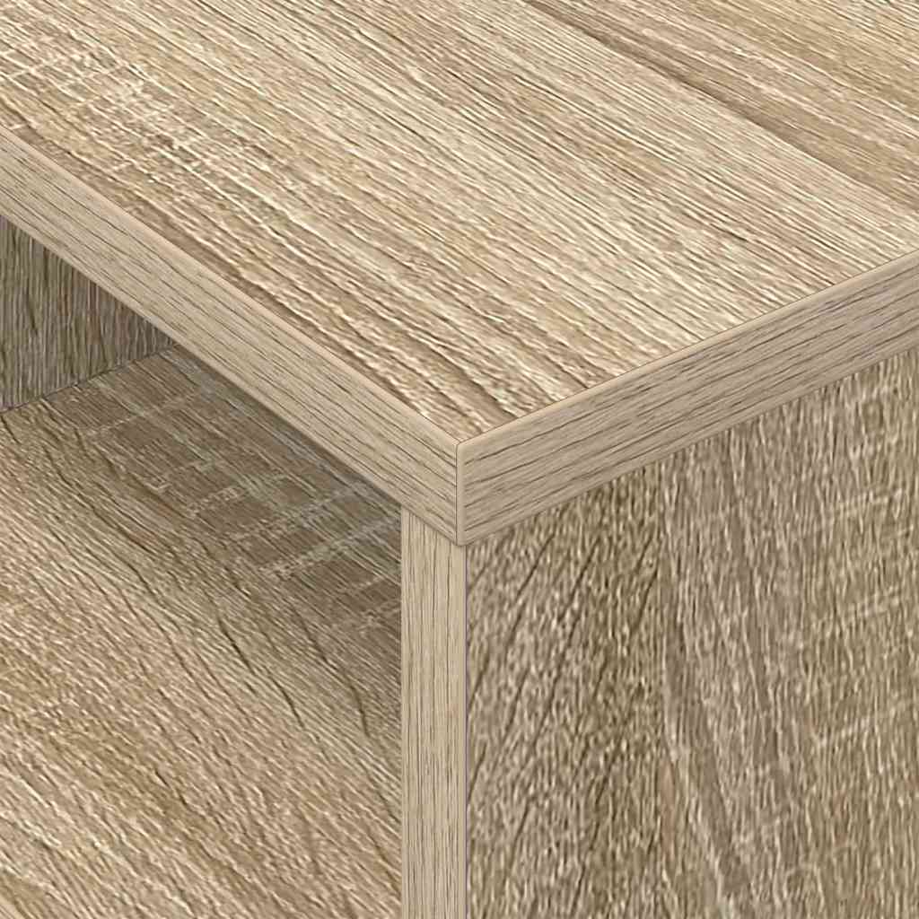 vidaXL Stolik końcowy Dąb Sonoma 30,5 x 30 x 45 cm Drewno inżynieryjne
